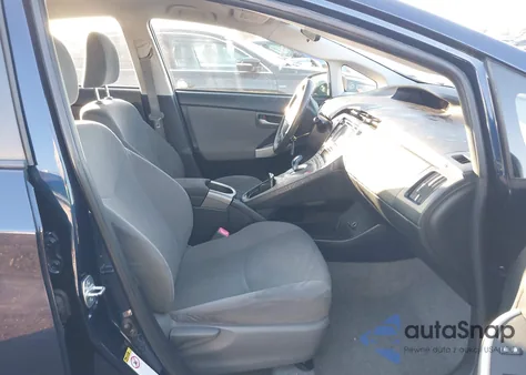 2012 Toyota Prius Three из США, поврежденный, VIN JTDKN3DU8C1502004